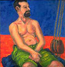 The Mariner -- 40" x 40" -- oil on canvas