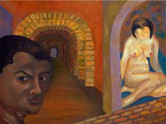 Reflection -- 48" x 36" -- oil on canvas