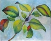 Blowing With The Wind -- 60" x 48" -- oil on canvas